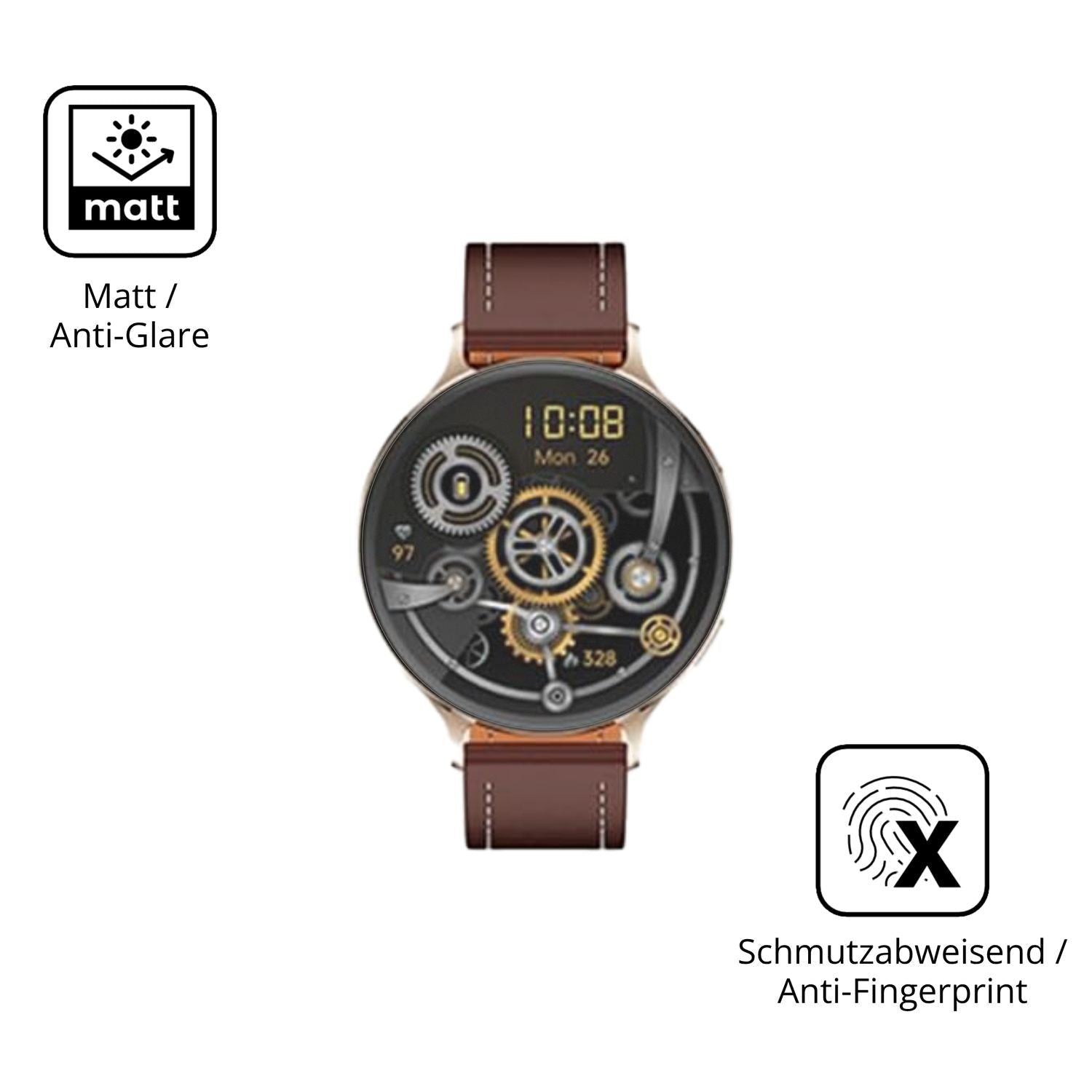 6x Schutzfolie matt für SWZEC Zeus One Display-Sch (5)