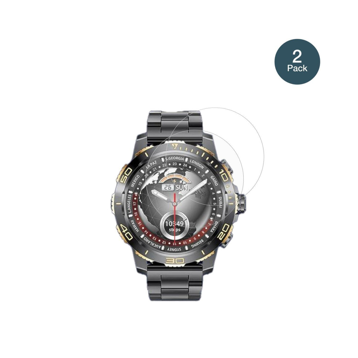 2x 9H Schutzfolie matt für CHOOSETIME EF21 Panzerf (2)