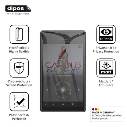 Full Cover Privacy Blickschutzfolie für Diofox M10 (5)
