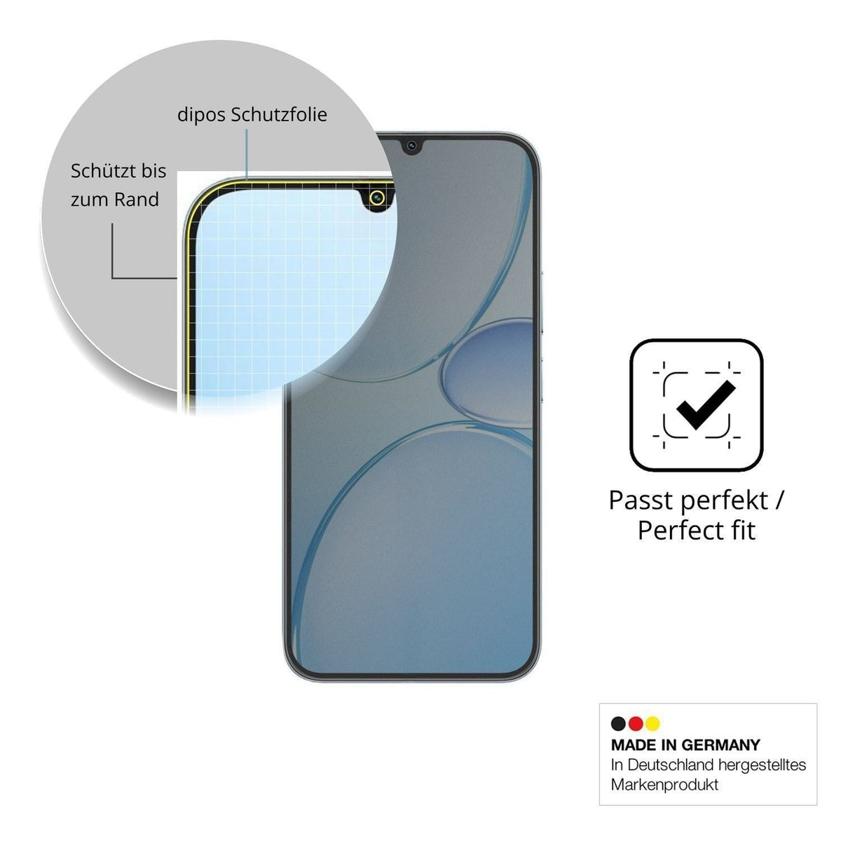 Full Cover Privacy Blickschutzfolie für Realme Nar (4)