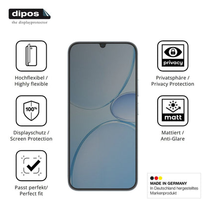 Full Cover Privacy Blickschutzfolie für Realme Nar (5)