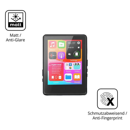 4x Schutzfolie matt für Taichaeu D6 MP3-Player Dis (5)