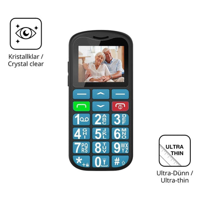 4x Schutzfolie klar für Tosaju T180 Display-Schutz (5)