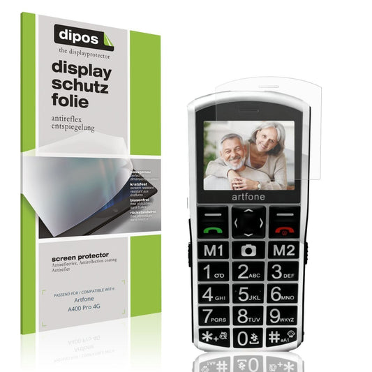 4x Schutzfolie matt für Artfone A400 Pro 4G Displa (1)
