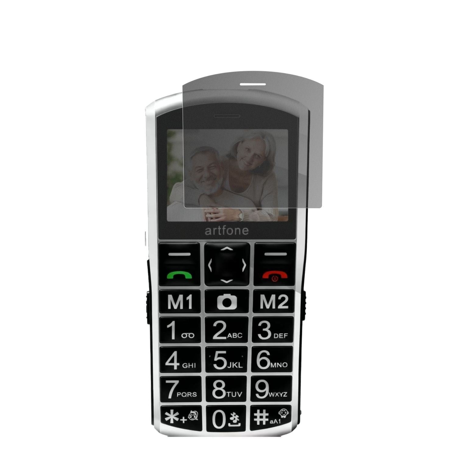 Blickschutzfolie für Artfone A400 Pro 4G matt Schu (2)