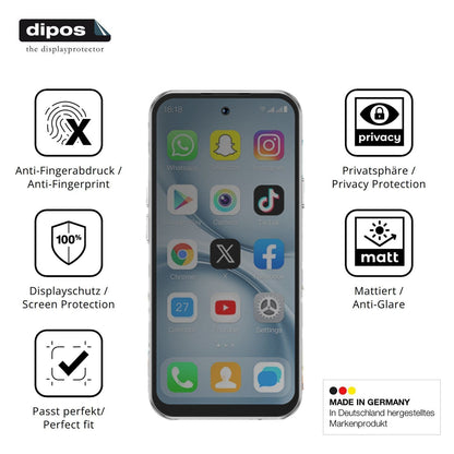 Blickschutzfolie für viqee A19PRO Mini-Smartphone  (5)