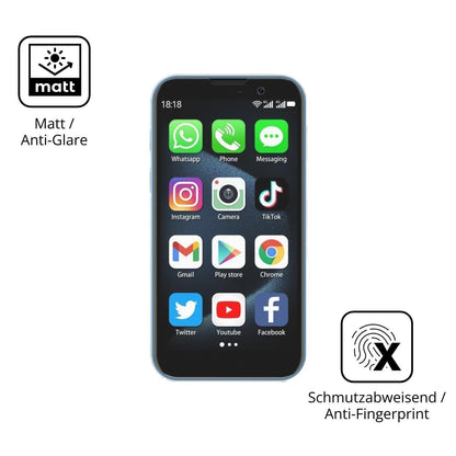 4x Schutzfolie matt für BLKE S 18 Pro Mini-Smartph (5)