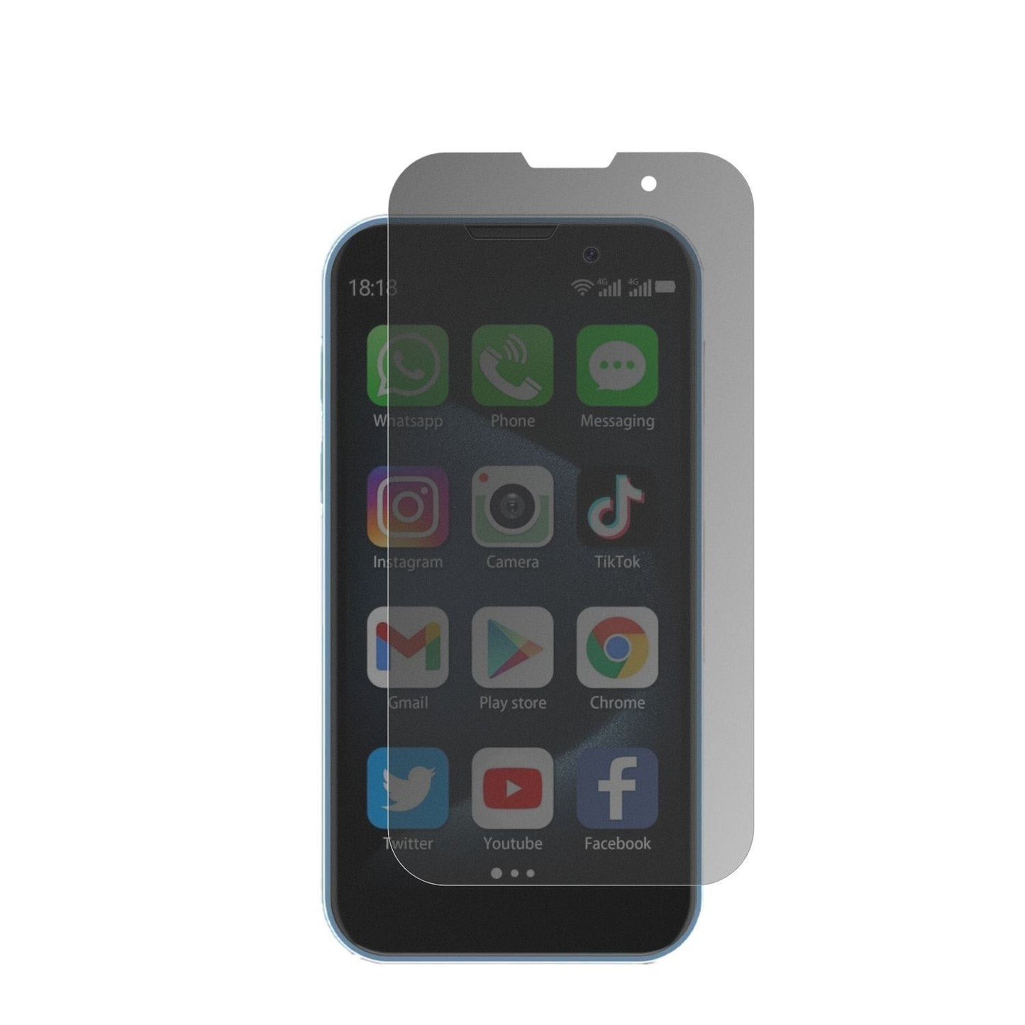 Blickschutzfolie für BLKE S 18 Pro Mini-Smartphone (2)
