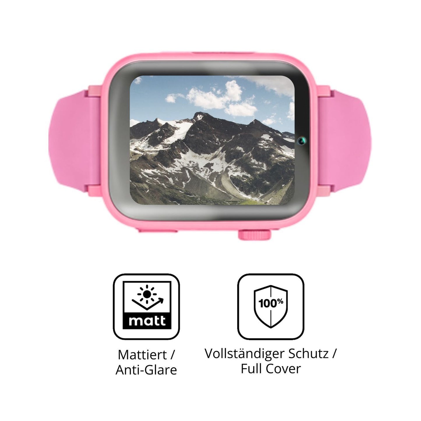2x Full Cover Schutzfolie matt für JHLGRE Kids Sma (5)