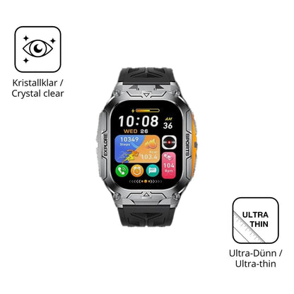 6x Schutzfolie klar für HIRREO BWTX12 Display-Schu (5)