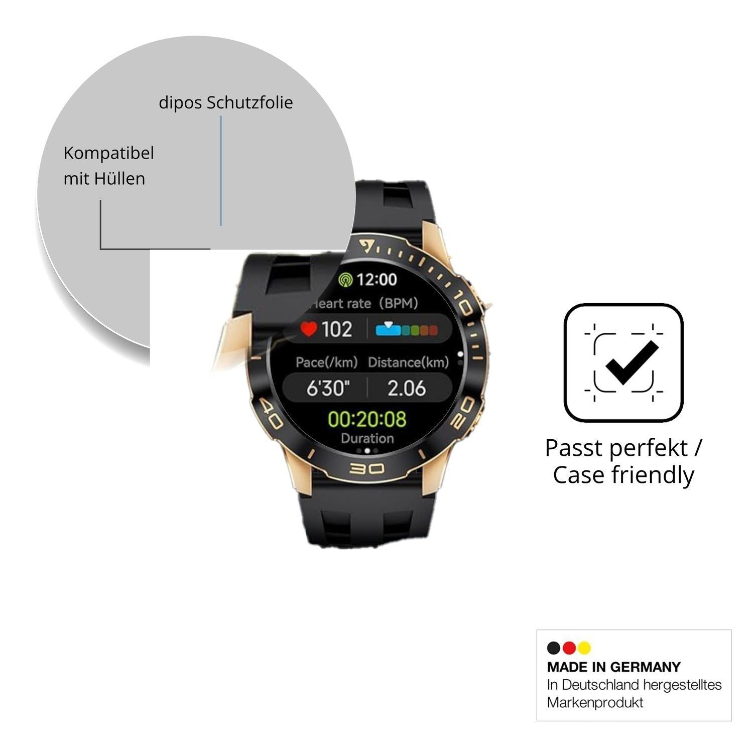 6x Schutzfolie klar für BENYAR SMART TX7 Display-S (6)