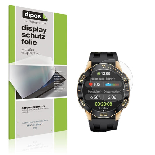 6x Schutzfolie matt für BENYAR SMART TX7 Display-S (1)