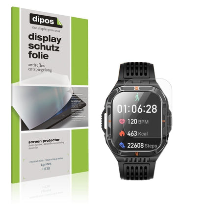 6x Schutzfolie matt für Lgnitek HT38 Display-Schut (1)