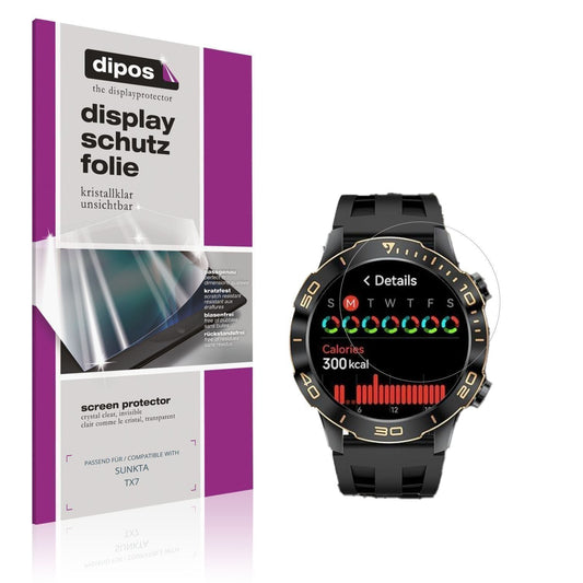 6x Schutzfolie klar für SUNKTA TX7 Display-Schutzf (1)