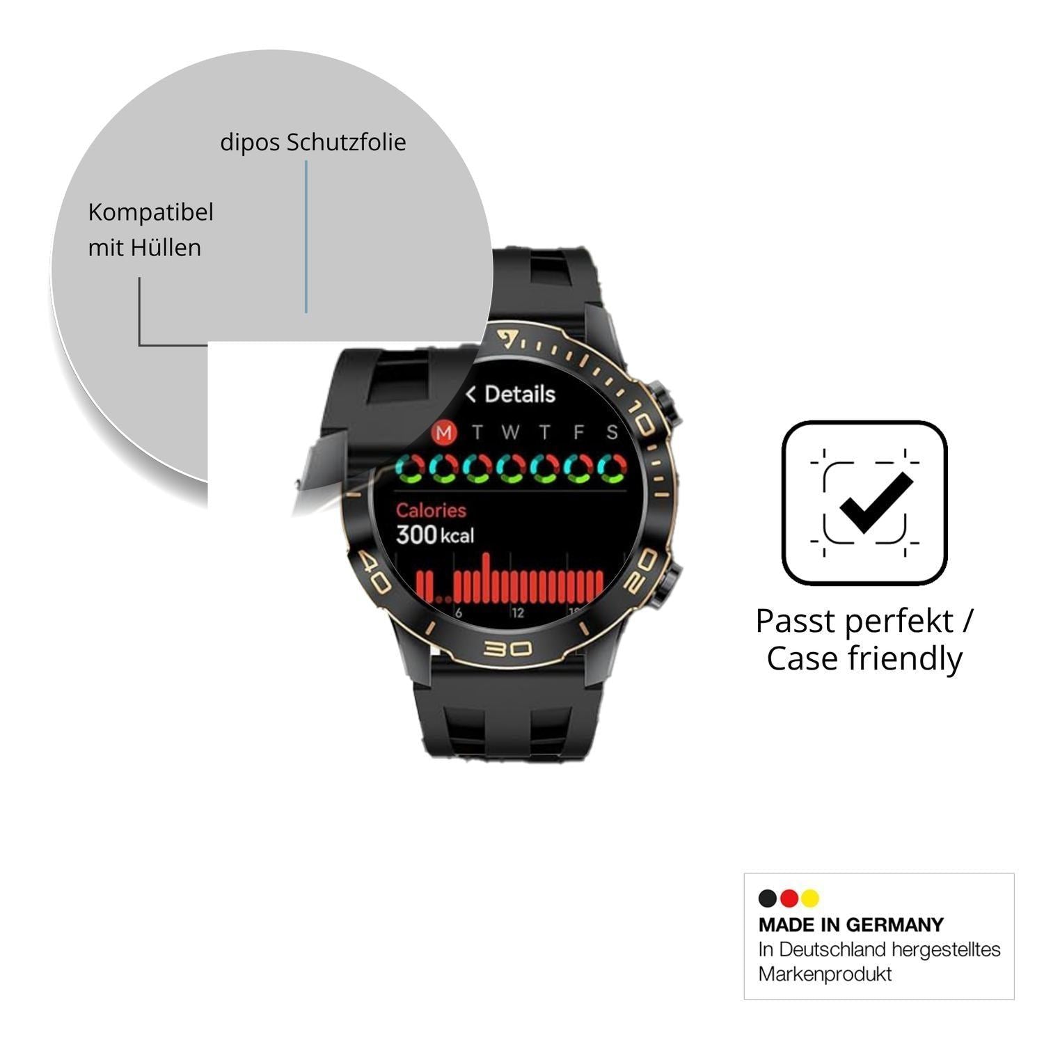 6x Schutzfolie klar für SUNKTA TX7 Display-Schutzf (6)