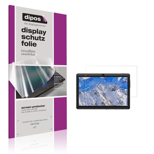 6x Schutzfolie klar für PRITOM K7 Display-Schutzfo (1)