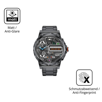 6x Schutzfolie matt für CHOOSETIME SML6 Display-Sc (5)
