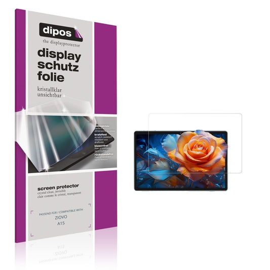 2x Schutzfolie klar für ZIOVO A15 Display-Schutzfo (1)