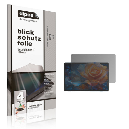 Blickschutzfolie für ZIOVO A15 matt Schutzfolie Pr (1)