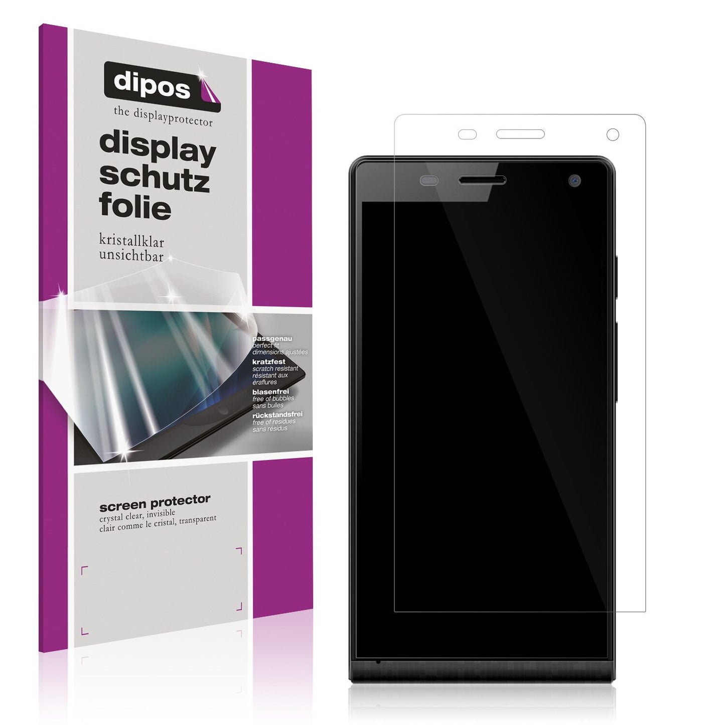 6x Schutzfolie klar für Highscreen Verge Display-S (1)