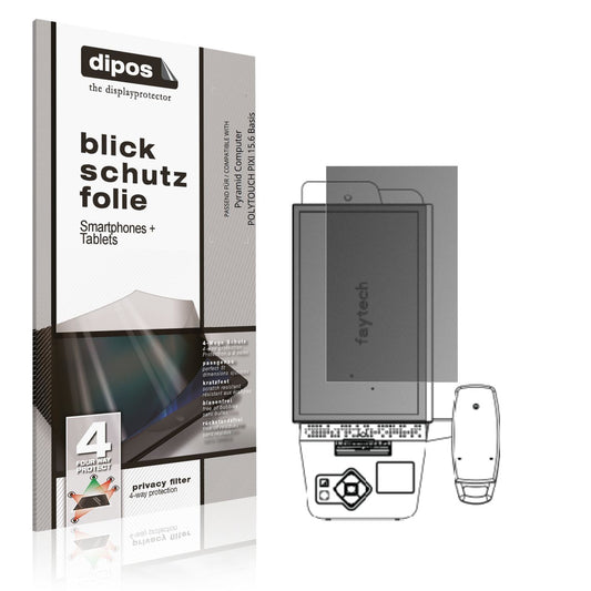 Blickschutzfolie für Pyramid Computer POLYTOUCH PI (1)