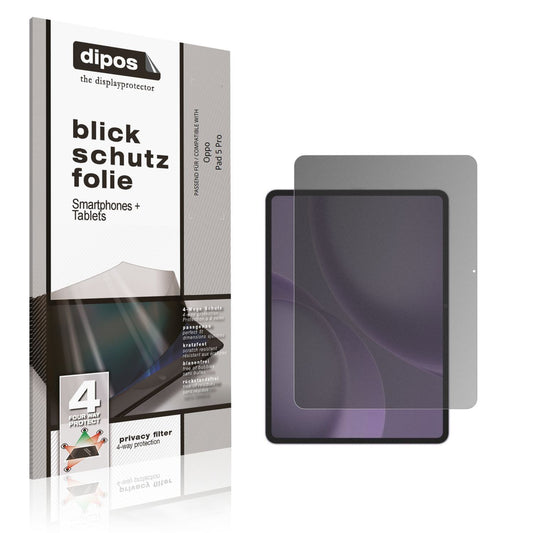 Blickschutzfolie für Oppo Pad 5 Pro matt Schutzfol (1)