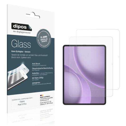 2x 9H Schutzfolie matt für Oppo Pad 5 Pro Panzerfo (1)
