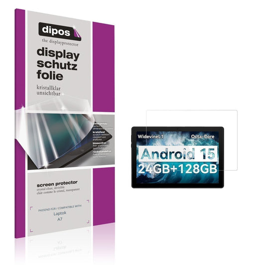 2x Schutzfolie klar für Laptok A7 Display-Schutzfo (1)