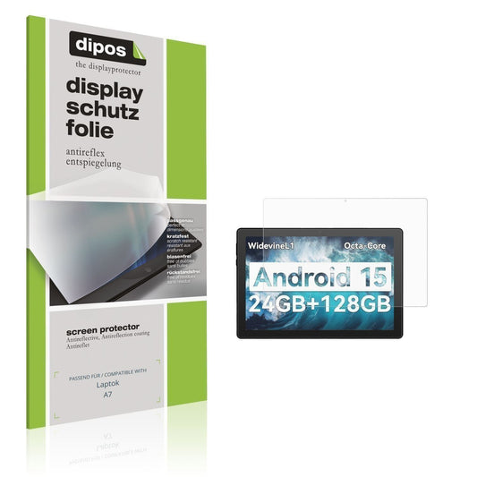 2x Schutzfolie matt für Laptok A7 Display-Schutzfo (1)
