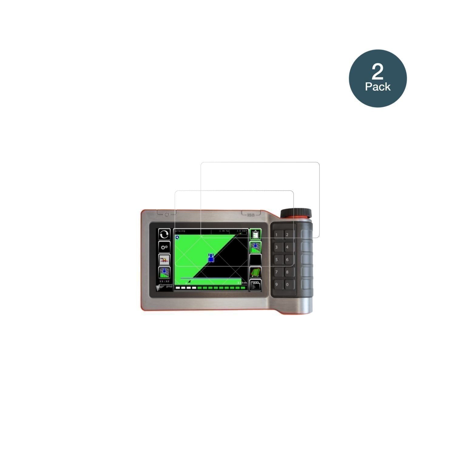 2x 9H Schutzfolie für Kverneland IsoMatch Tellus G (2)