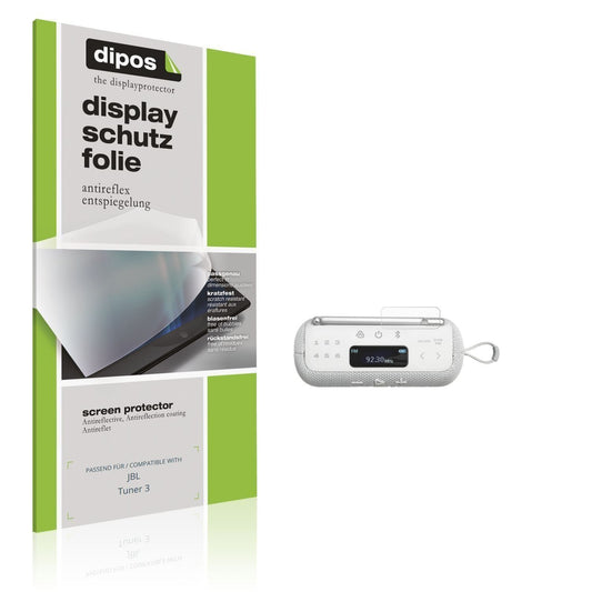 2x Schutzfolie matt für JBL Tuner 3 Display-Schutz (1)