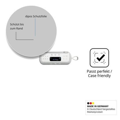 2x 9H Schutzfolie für JBL Tuner 3 Panzerfolie (6)