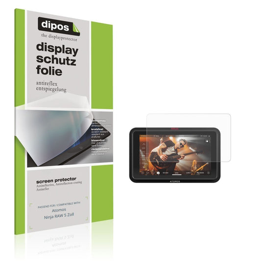 4x Schutzfolie matt für Atomos Ninja RAW 5 Zoll Di (1)