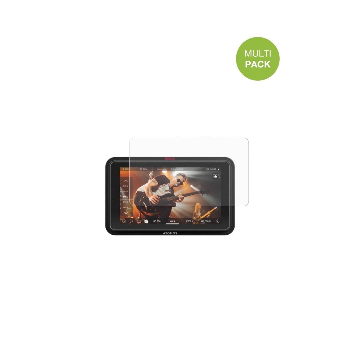 4x Schutzfolie matt für Atomos Ninja RAW 5 Zoll Di (2)
