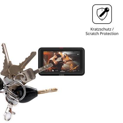 4x Schutzfolie matt für Atomos Ninja RAW 5 Zoll Di (4)