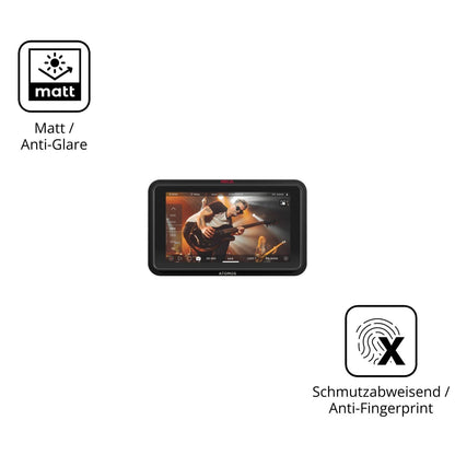 2x 9H Schutzfolie matt für Atomos Ninja RAW 5 Zoll (5)