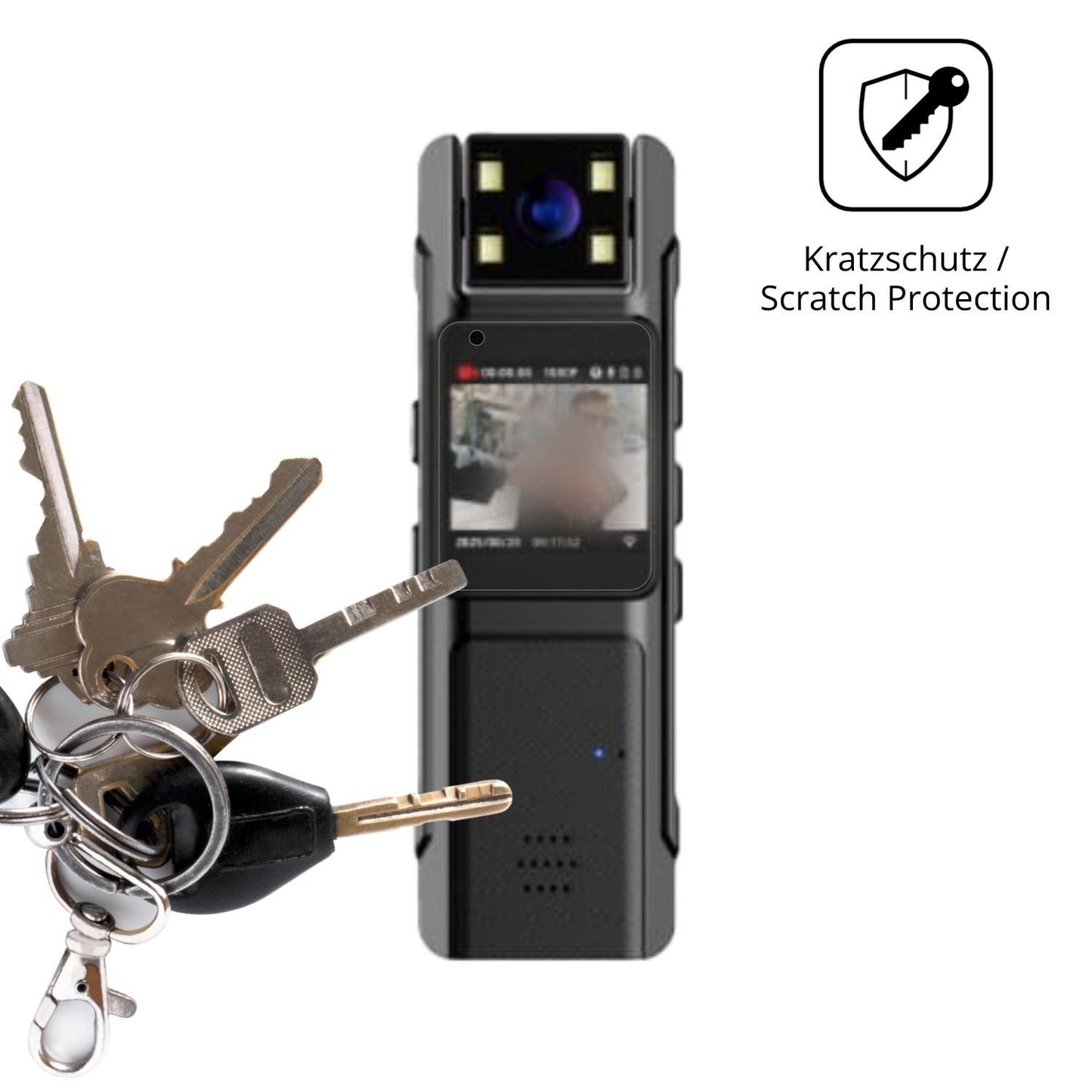 4x Schutzfolie matt für ARMYJY P1 WiFi Display-Sch (4)