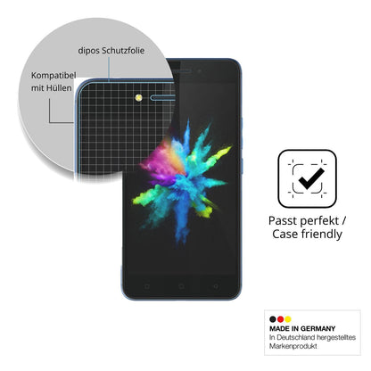 4x Schutzfolie klar für Tecno Pouvoir 1 Display-Sc (6)