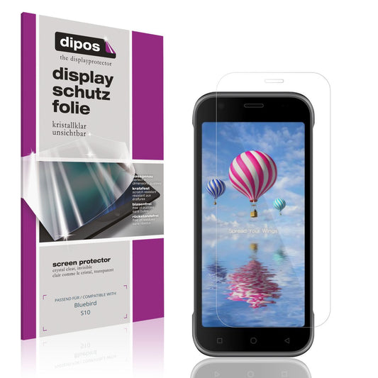 4x Schutzfolie klar für Bluebird S10 Display-Schut (1)