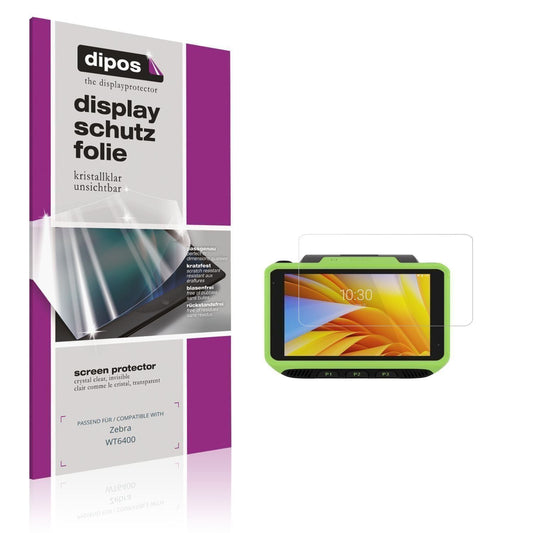 4x Schutzfolie klar für Zebra WT6400 Display-Schut (1)