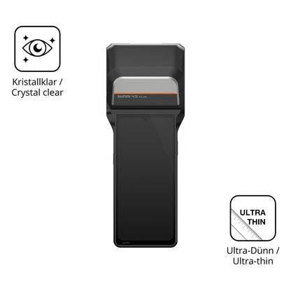 4x Schutzfolie klar für Sunmi V3 Plus Display-Schu (5)