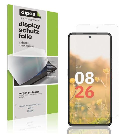 4x Schutzfolie matt für Volla Plinius Display-Schu (1)