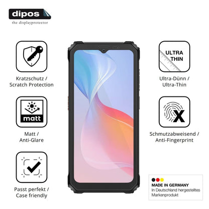 4x Schutzfolie matt für Blackview BV6200 Pro Displ (7)