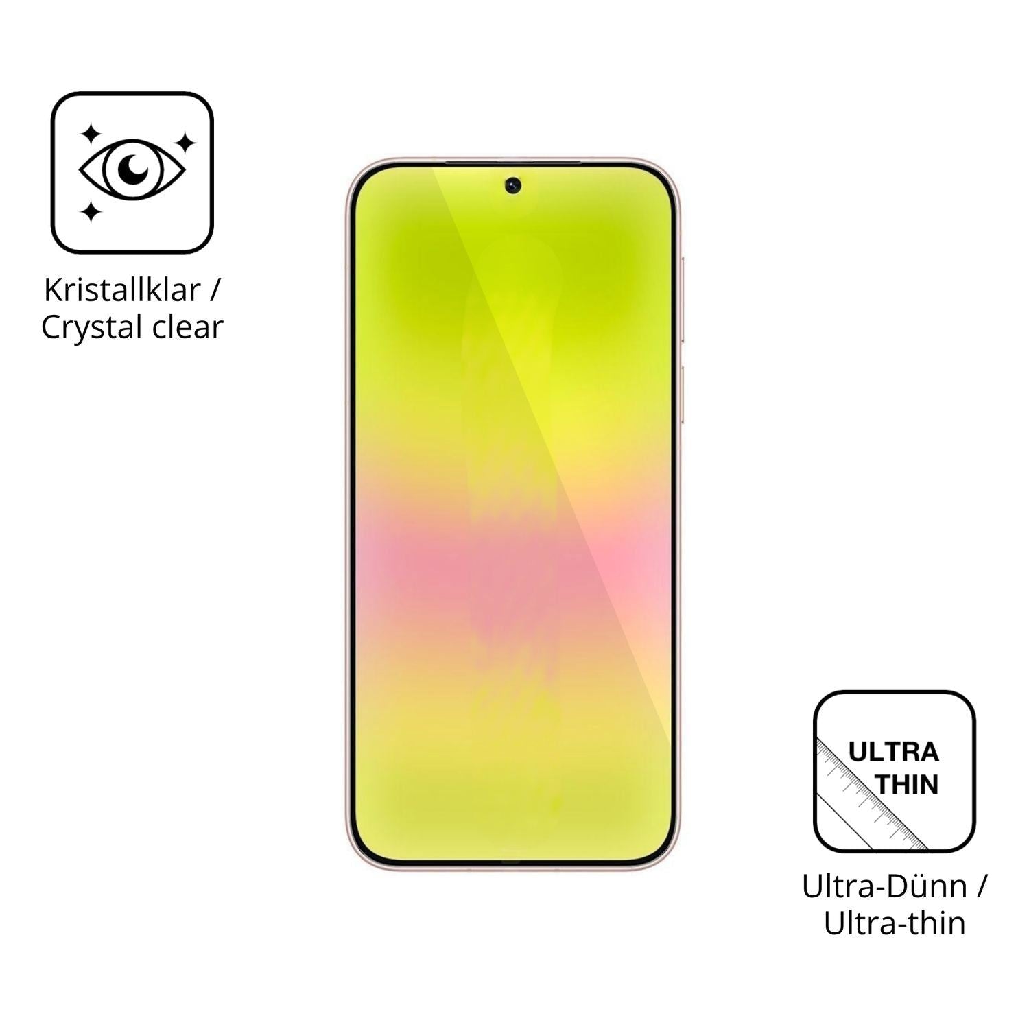 4x Schutzfolie klar für Huawei Pura 90 Pro Display (5)