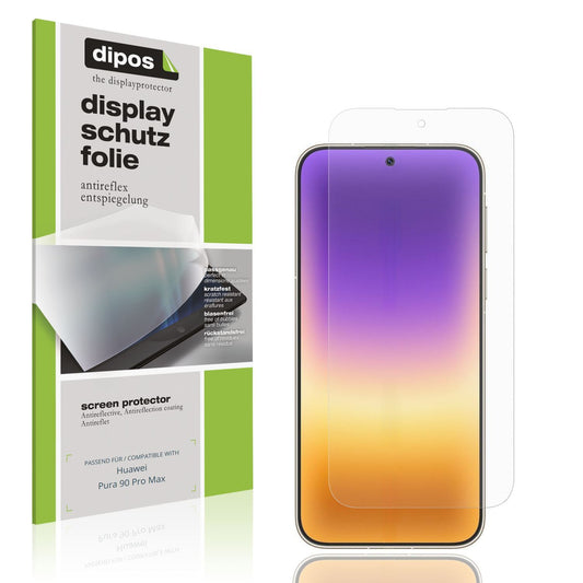 4x Schutzfolie matt für Huawei Pura 90 Pro Max Dis (1)