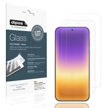 2x 9H Schutzfolie matt für Huawei Pura 90 Pro Max  (1)