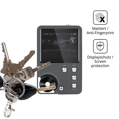 Blickschutzfolie für Ouitble Hi Res MP3-Player mat (3)