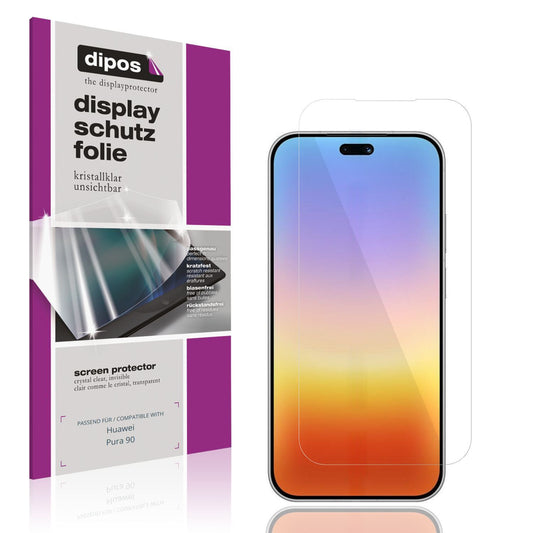 4x Schutzfolie klar für Huawei Pura 90 Display-Sch (1)