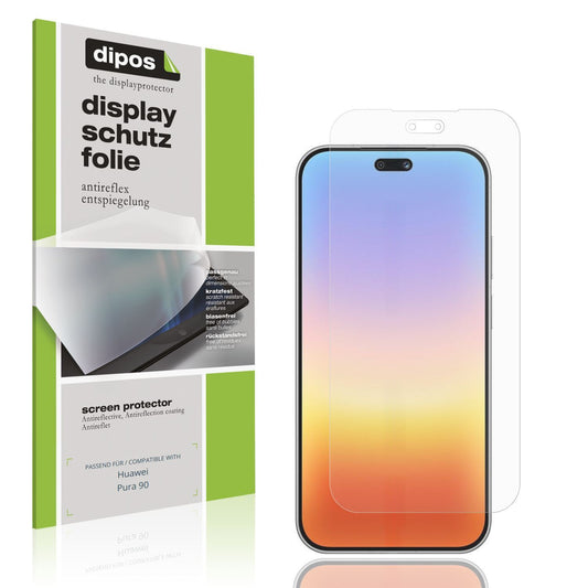 4x Schutzfolie matt für Huawei Pura 90 Display-Sch (1)