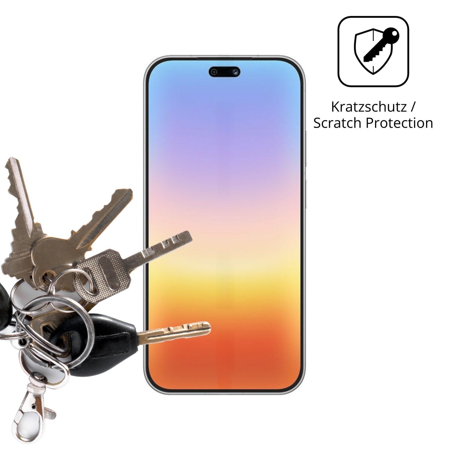 4x Schutzfolie matt für Huawei Pura 90 Display-Sch (4)